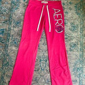 Pink Aeropostale Sweatpants